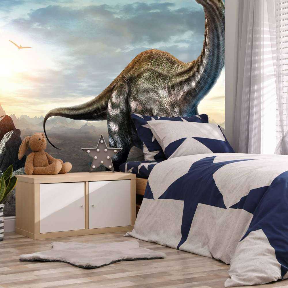 Apatosaurus in de bergen