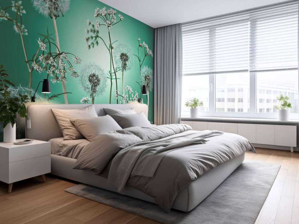 Meadow fantasie turquoise