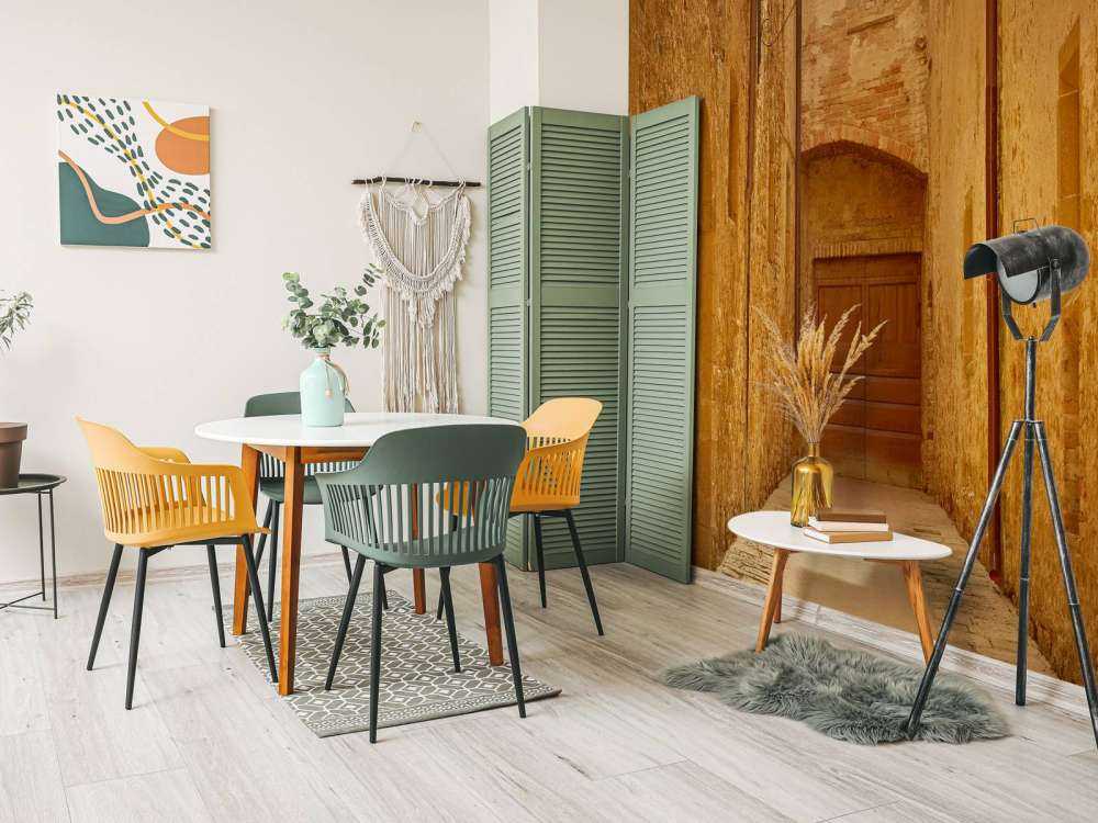 Italiaans straatje met lantaarn