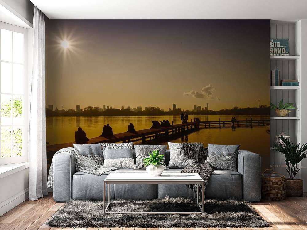 Relaxen aan de Kralingse Plas in Rotterdam  