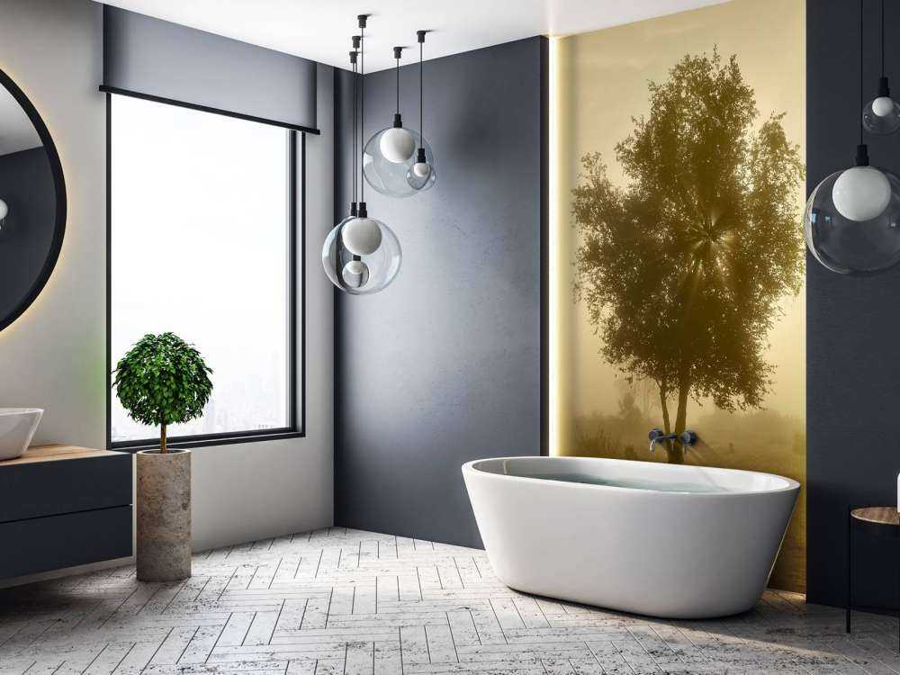 Goudkleurige zonsopkomst