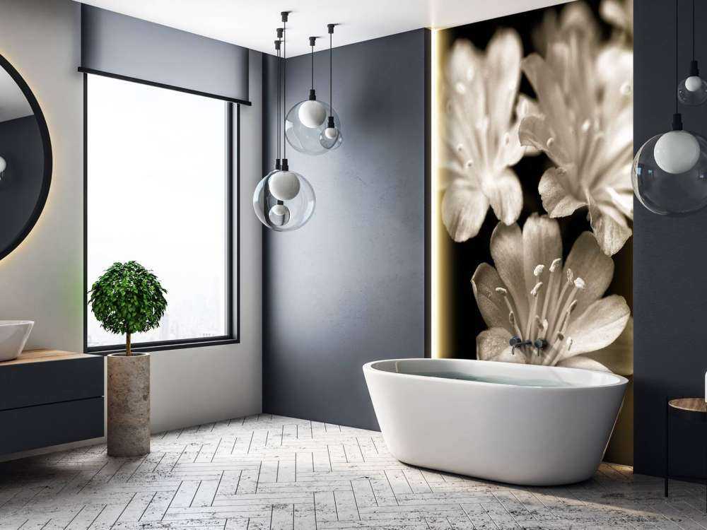 Lewisia bloesem close-up