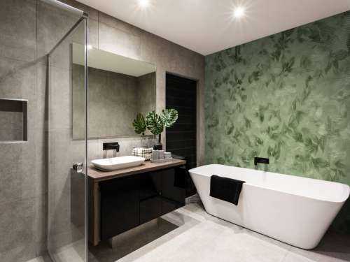 Groene bloemen structuur