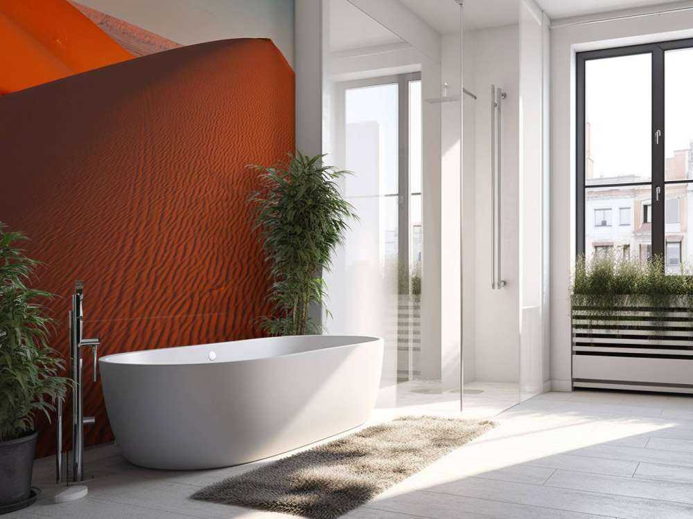 Zandduinen in de sahara woestijn