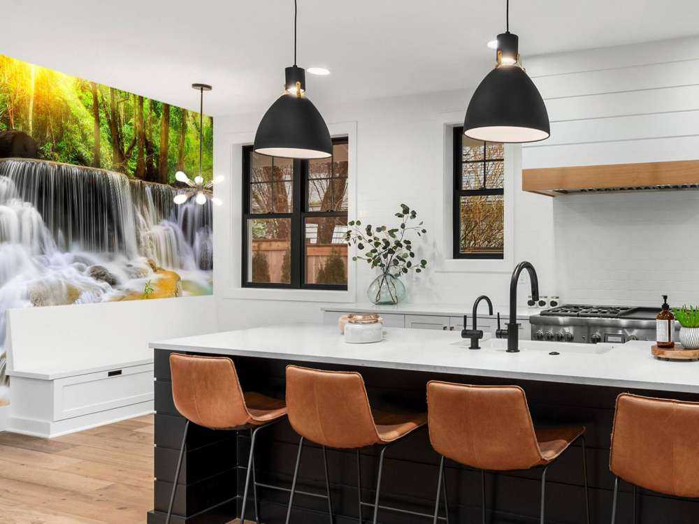 Hemelse waterval in Thailand