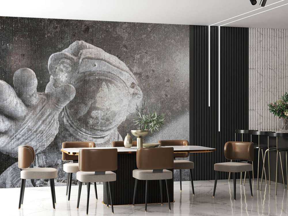 Uitreikende astronaut