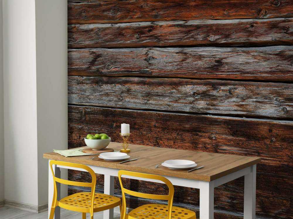 Robuust verweerd hout