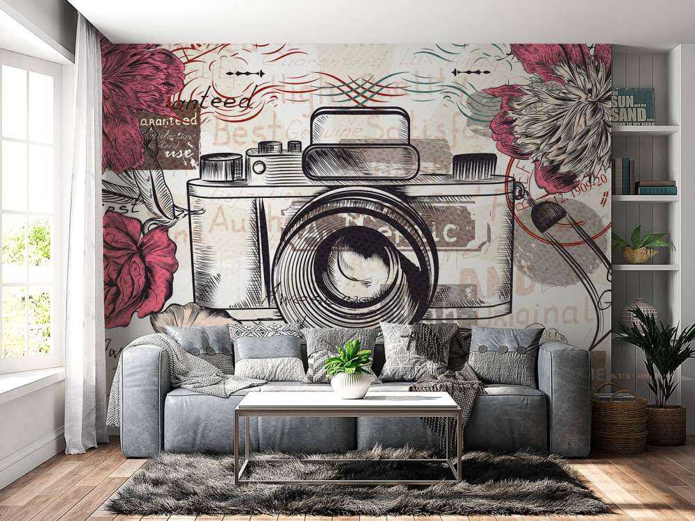 Camera vintage design