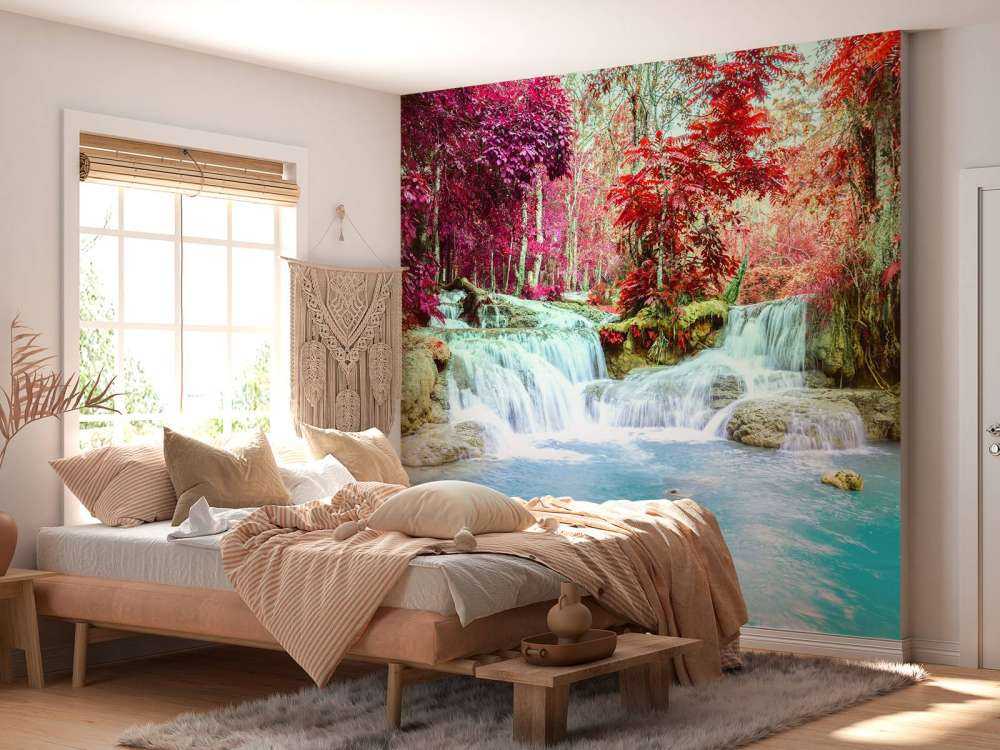 Helder water in een regenwoud