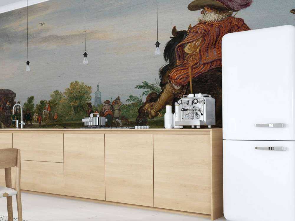 Zomer door Adriaen van de Venne