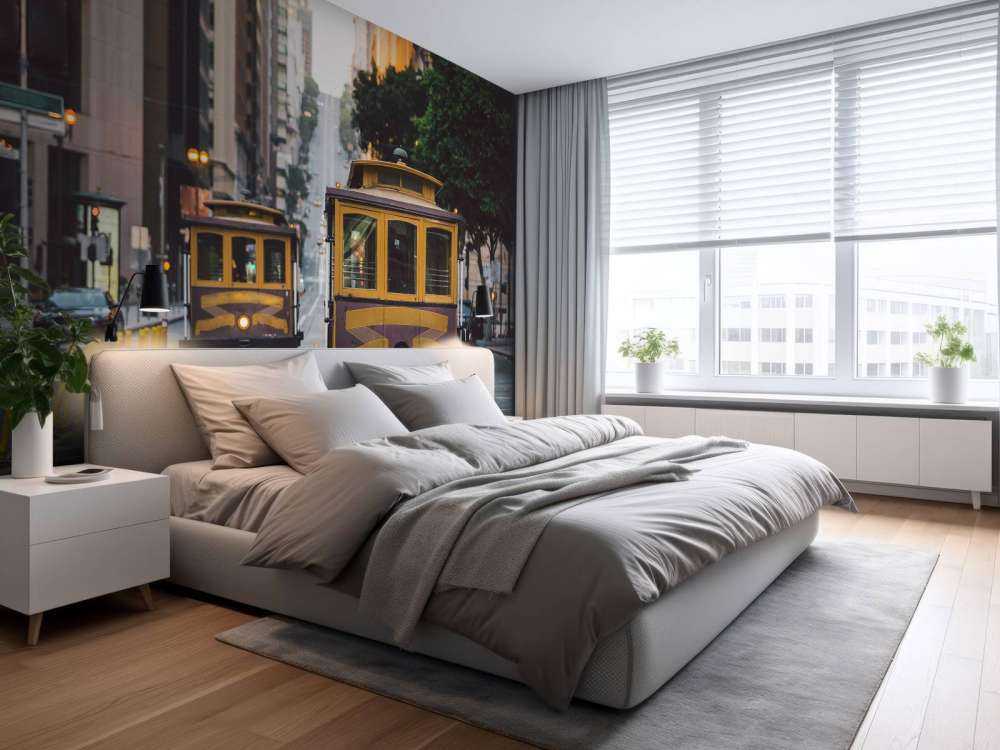 Klassieke trams in San Francisco