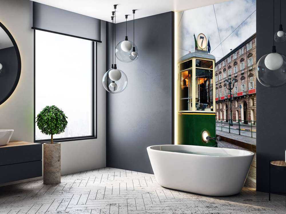 Groene tram in Turijn