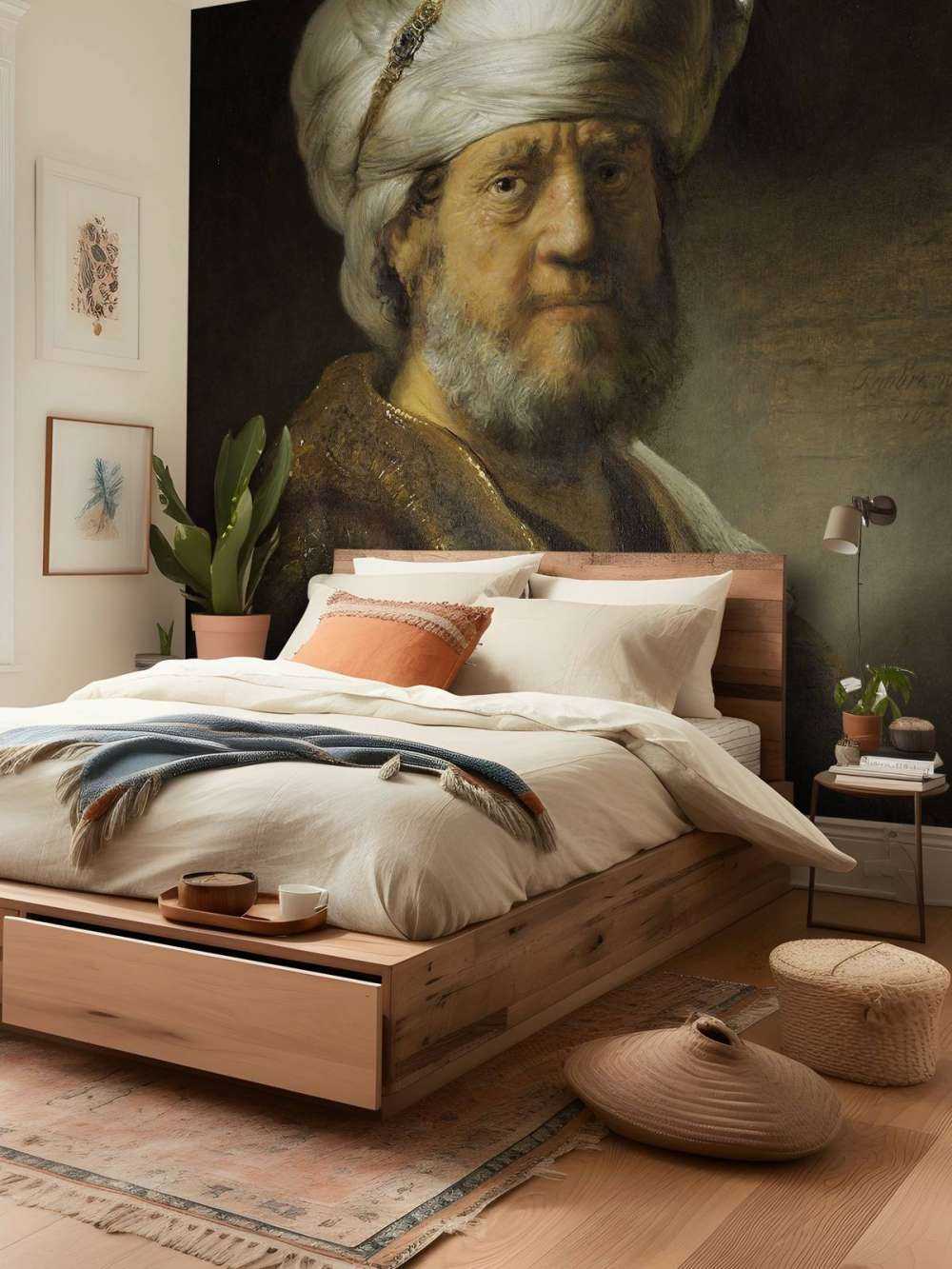 Man in oosterse kleding