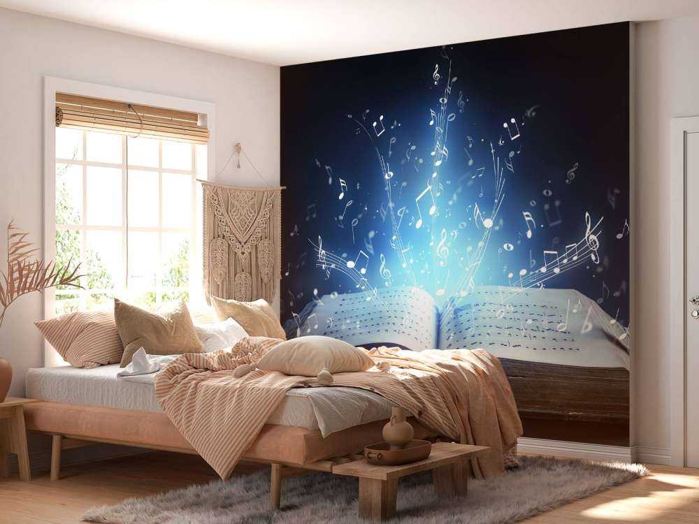 Oud muzieknoten boek