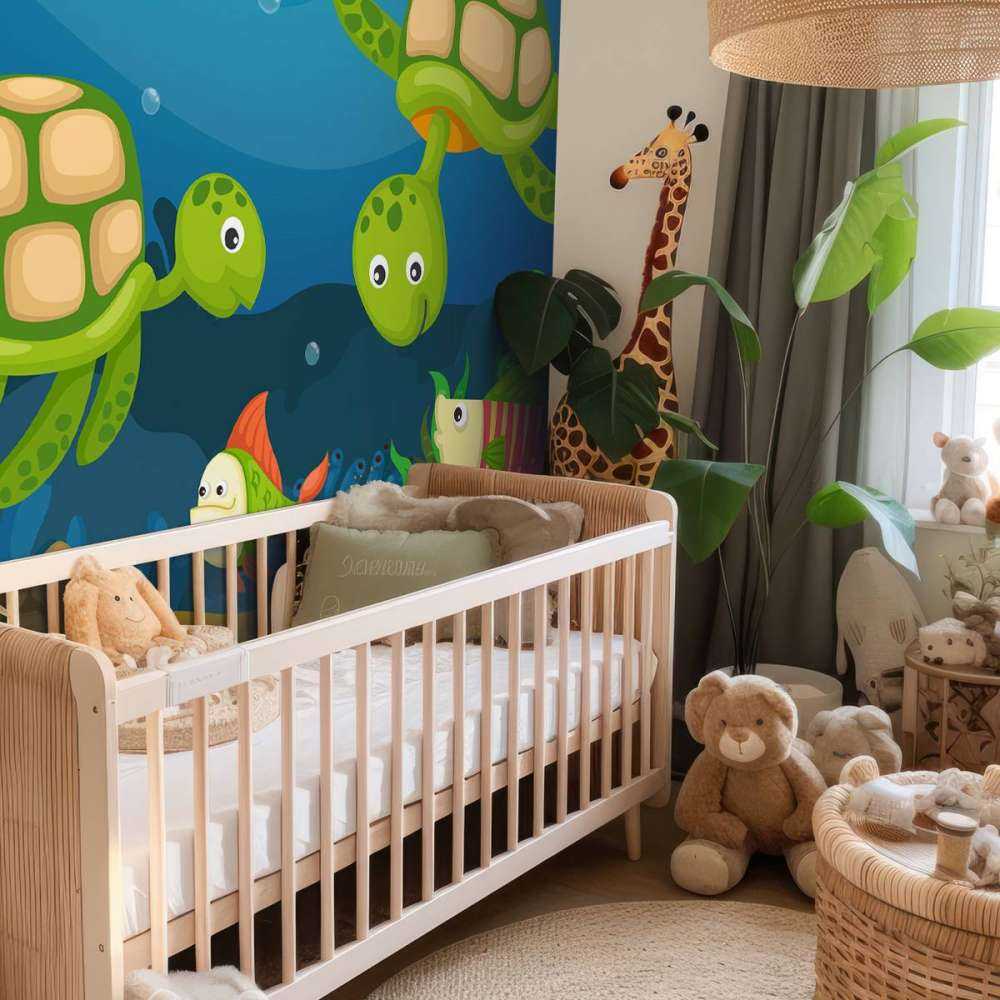 Onderwaterleven ontwerp voor kinderen