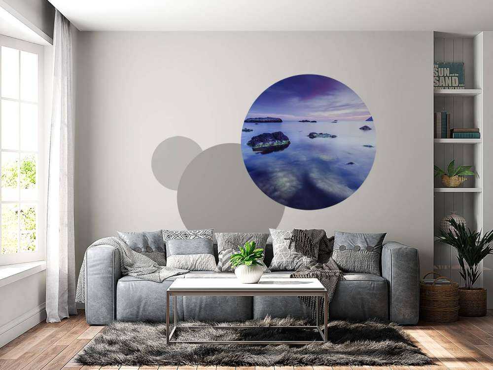 De Zwarte Zee in de avond