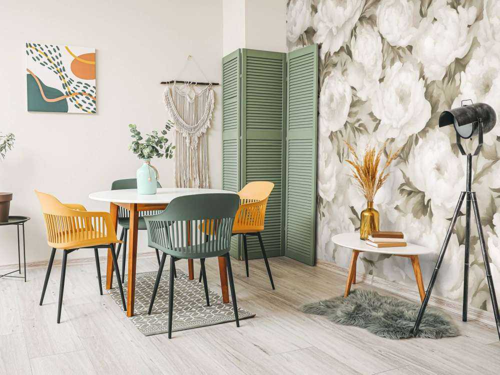 Peonie`s Wall Yellow