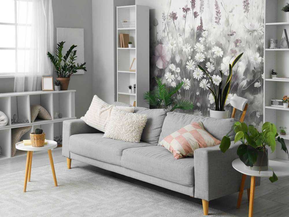 Lush Greenery of Summer Charcoal