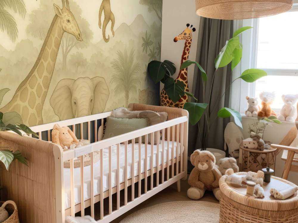 Junglevriendjes in sepia