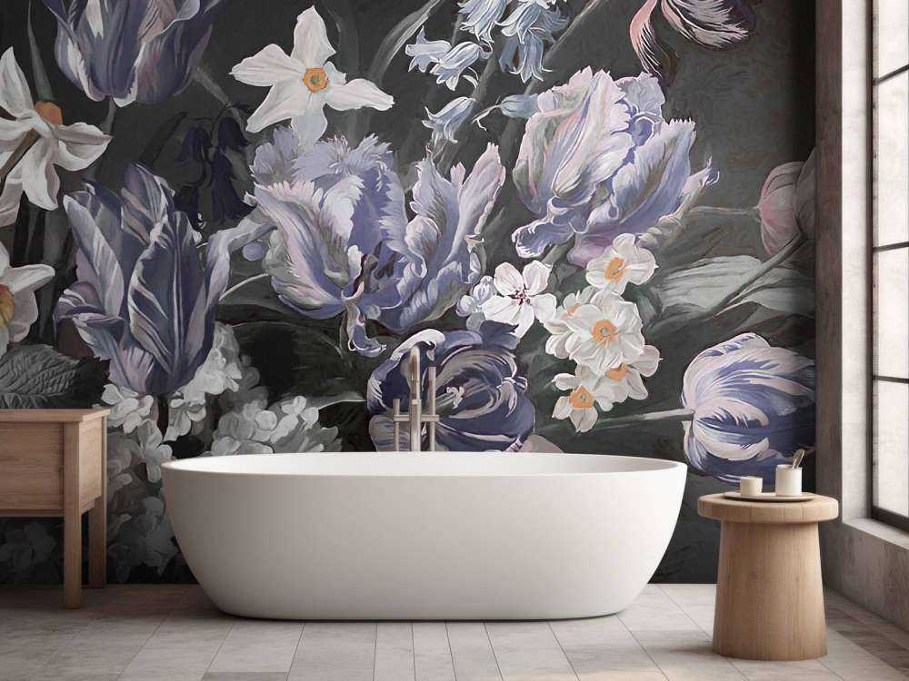 Bouquet with pions Multicolor