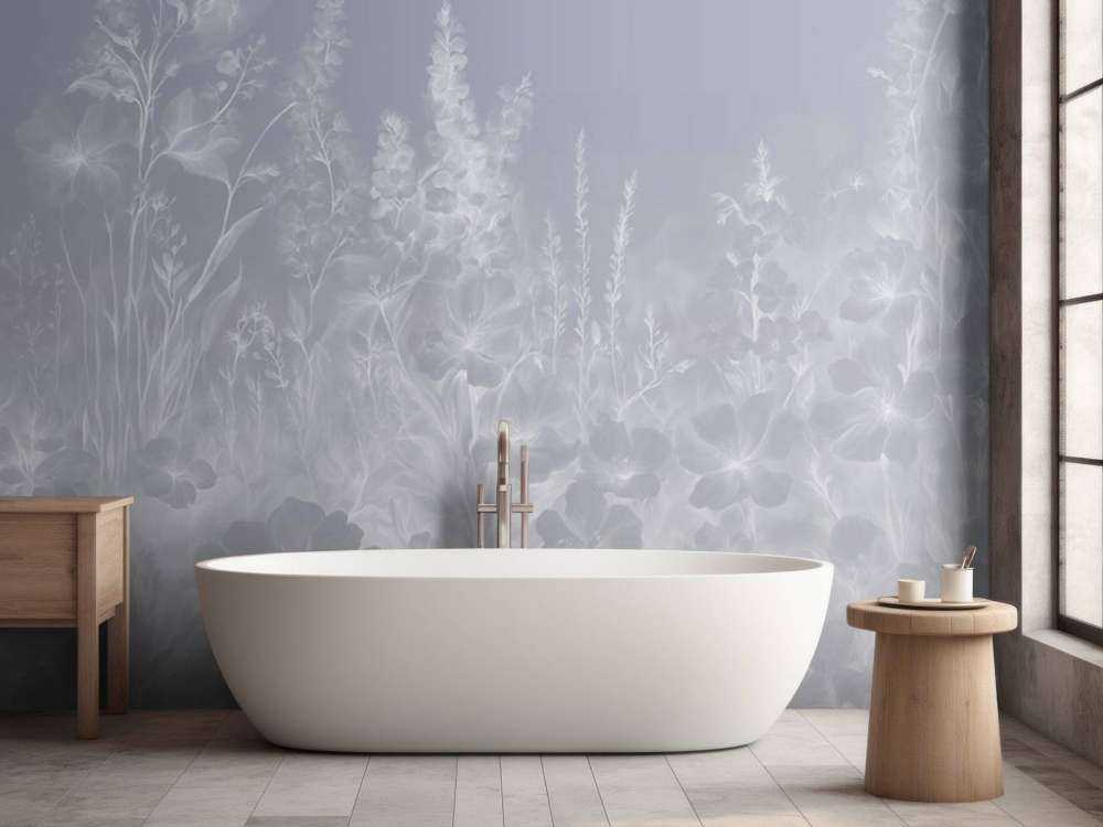 Tender English garden - purple