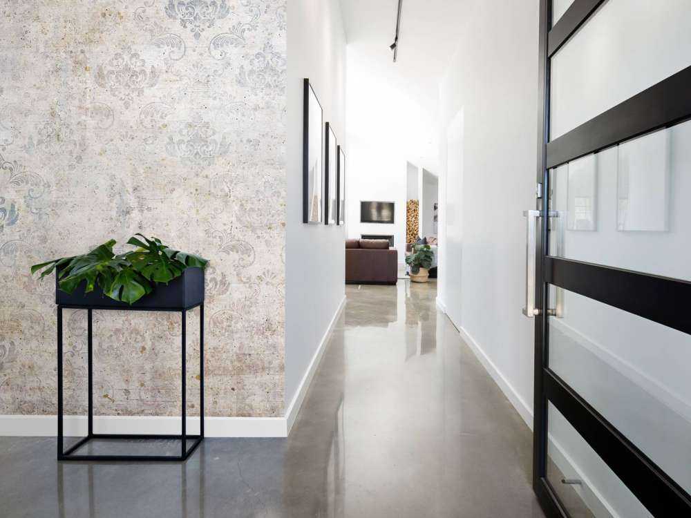 Verweerde klassieke ornamentsluier