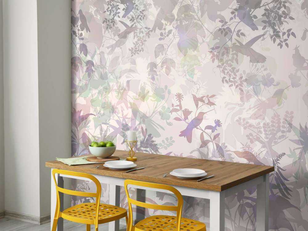 Garden Symphony in Purple