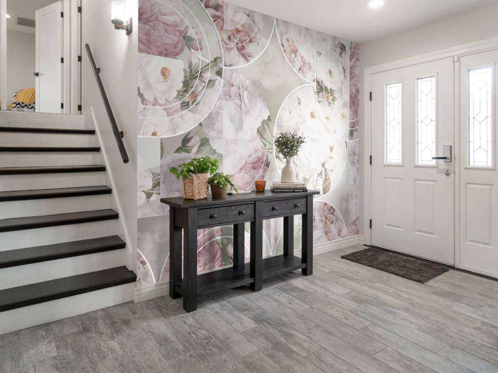 Timeless Floral Elegance - Blush Green