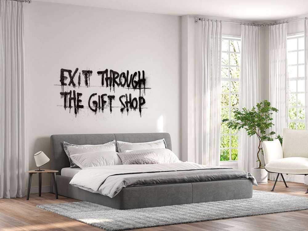 Banksy - ETTGS, white