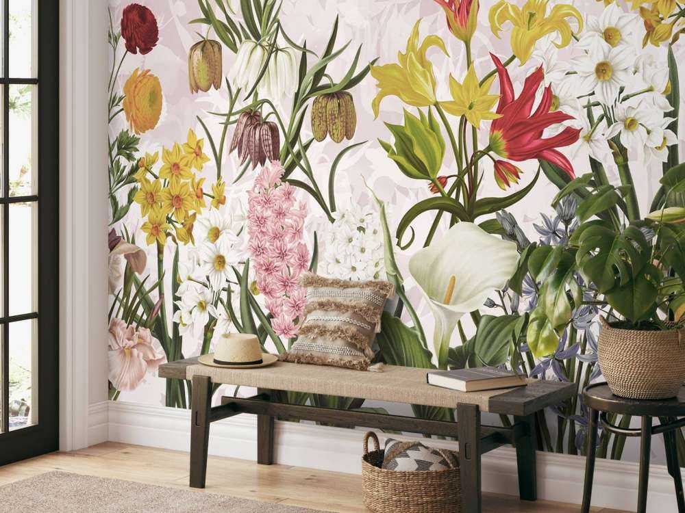 Spring Flowers - Blush Petal Pink