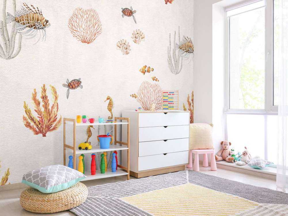 Coral Garden - White