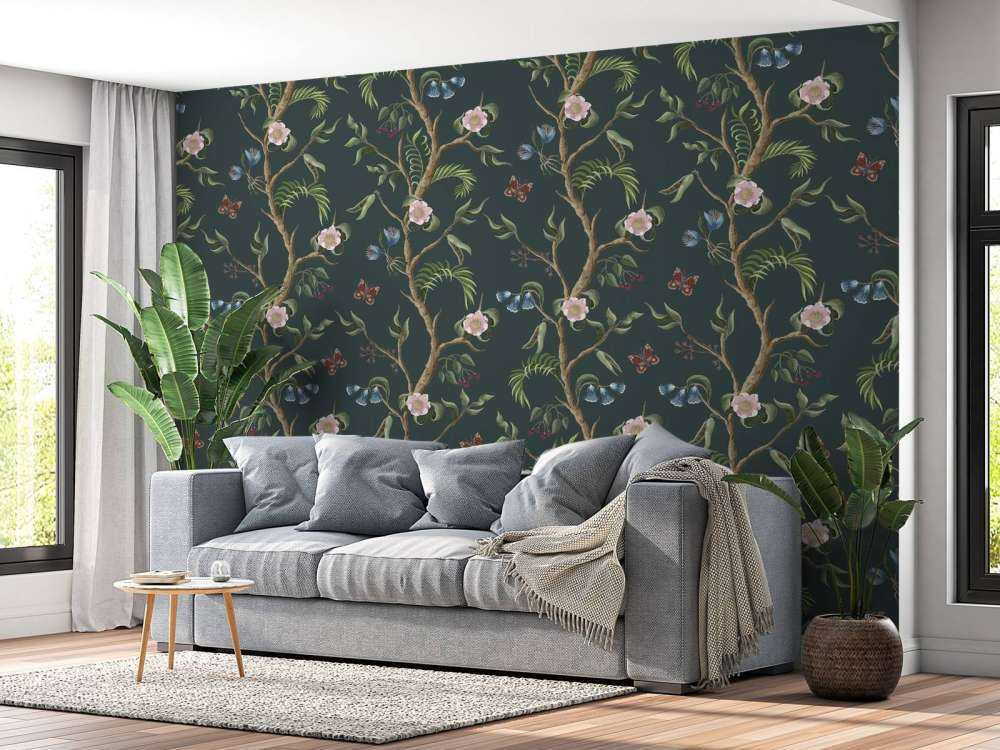 Bloeiend bloemenpatroon