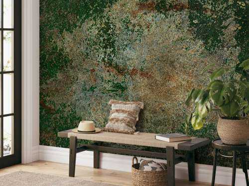 Groen metalen structuur