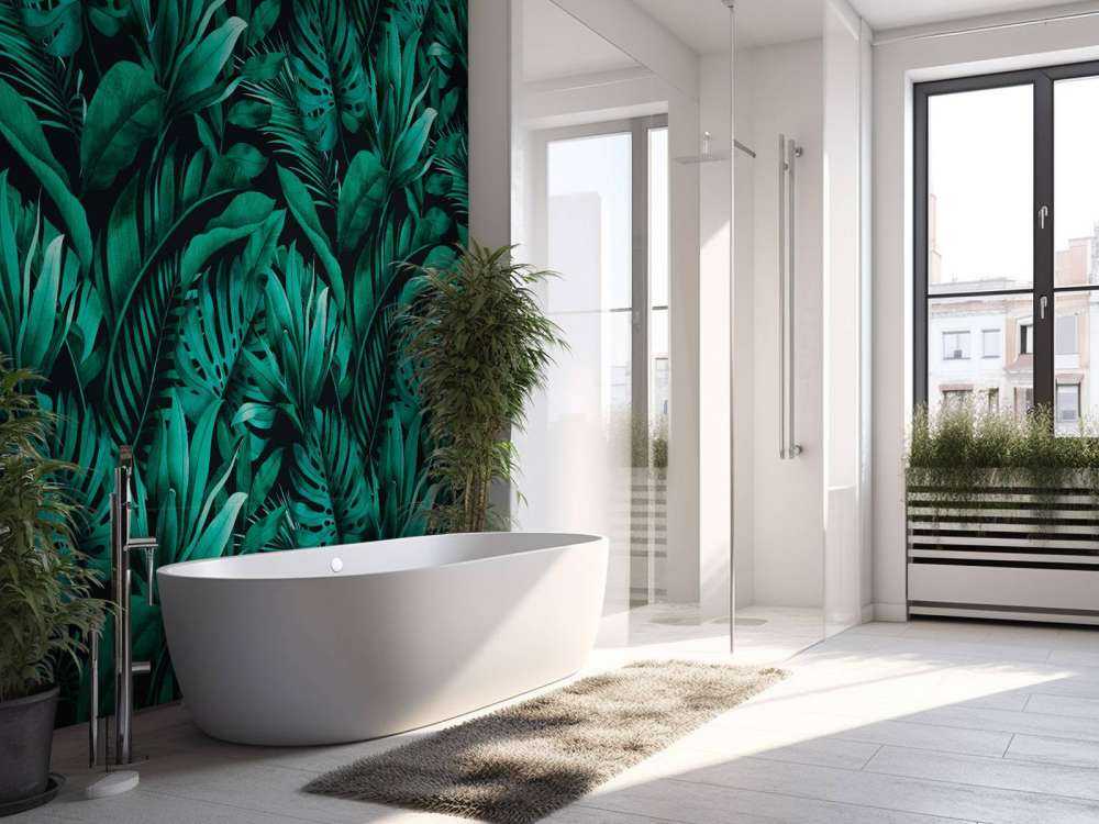 Verschillende groene bladeren