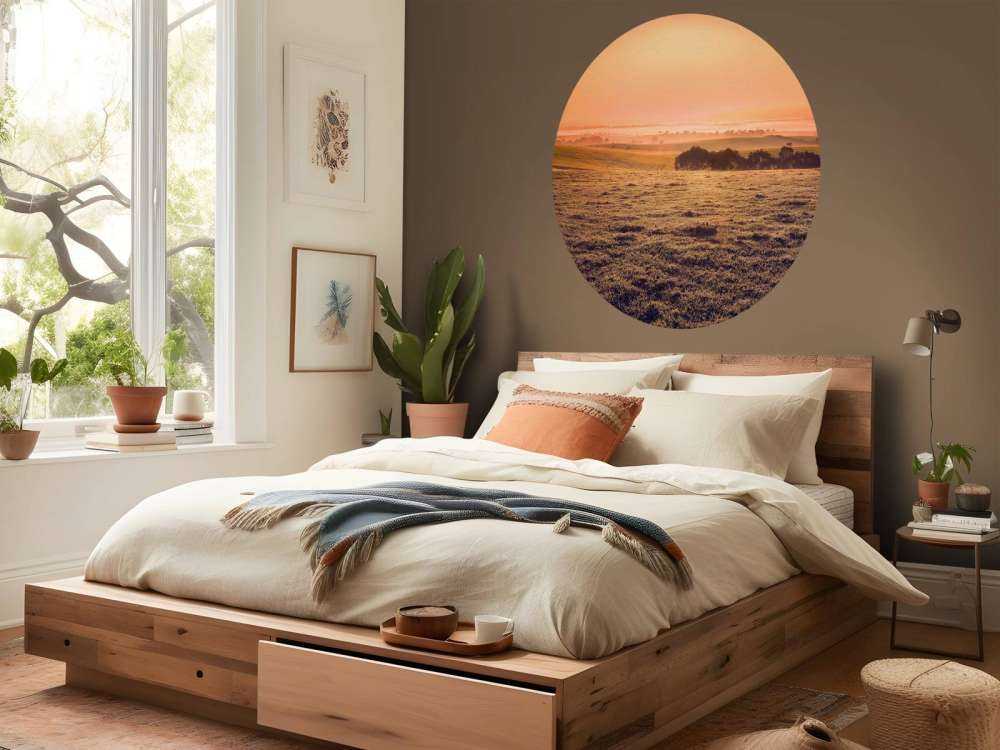 Clare Valley bij zonsondergang