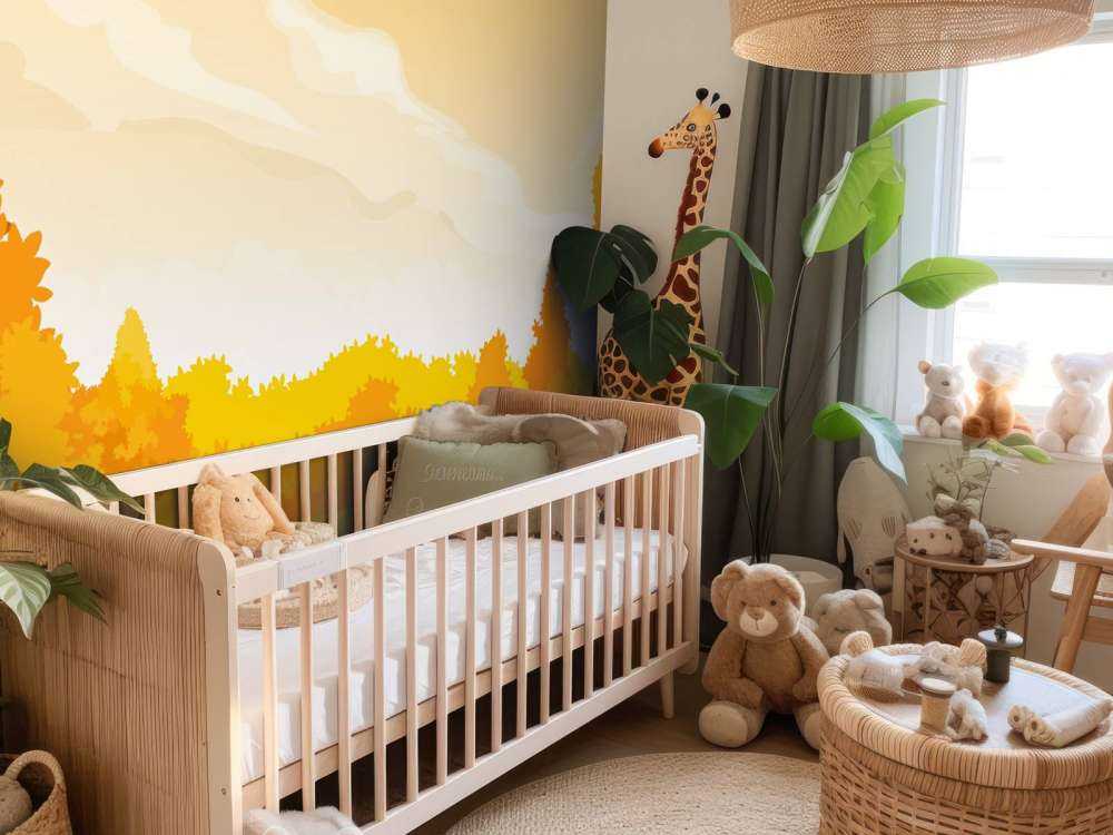 Illustratie van herfstlandschap