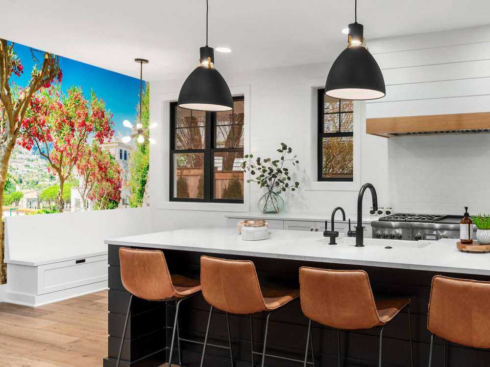 Ravello Village op een zonnige dag