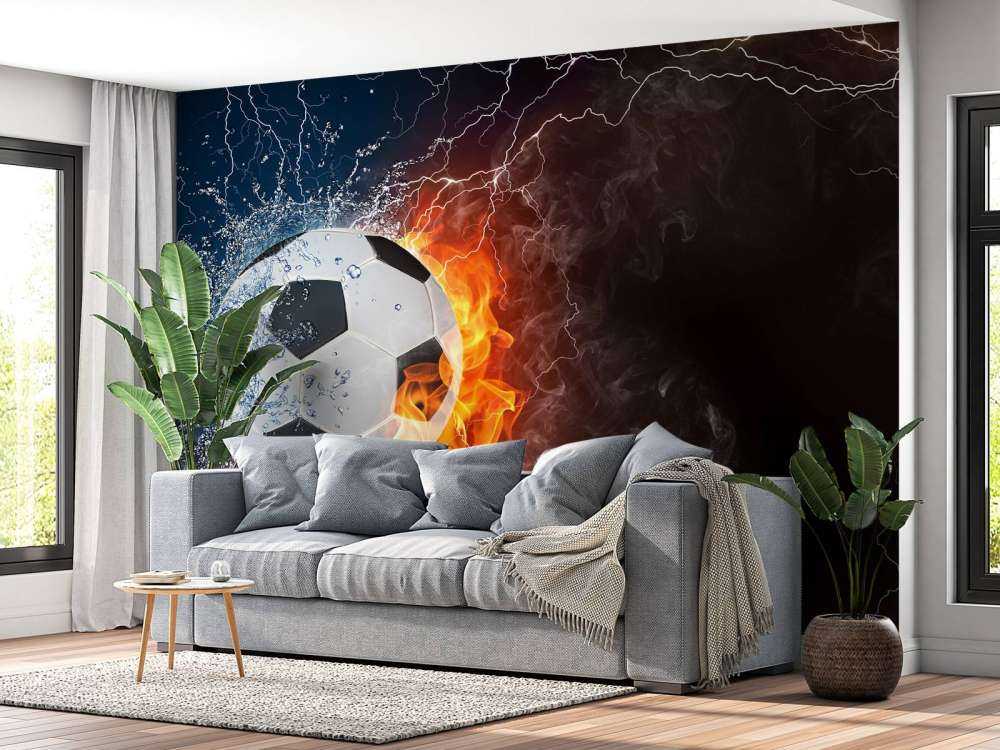 Voetbal met veel kracht