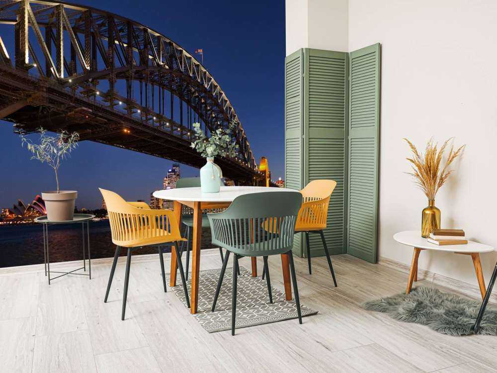 Sydney Harbour Bridge in de avond