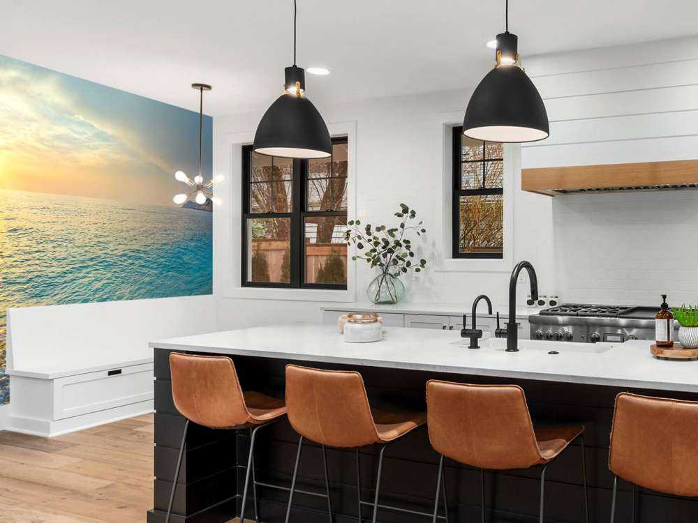 Zonsondergang vanuit Mirtos Beach