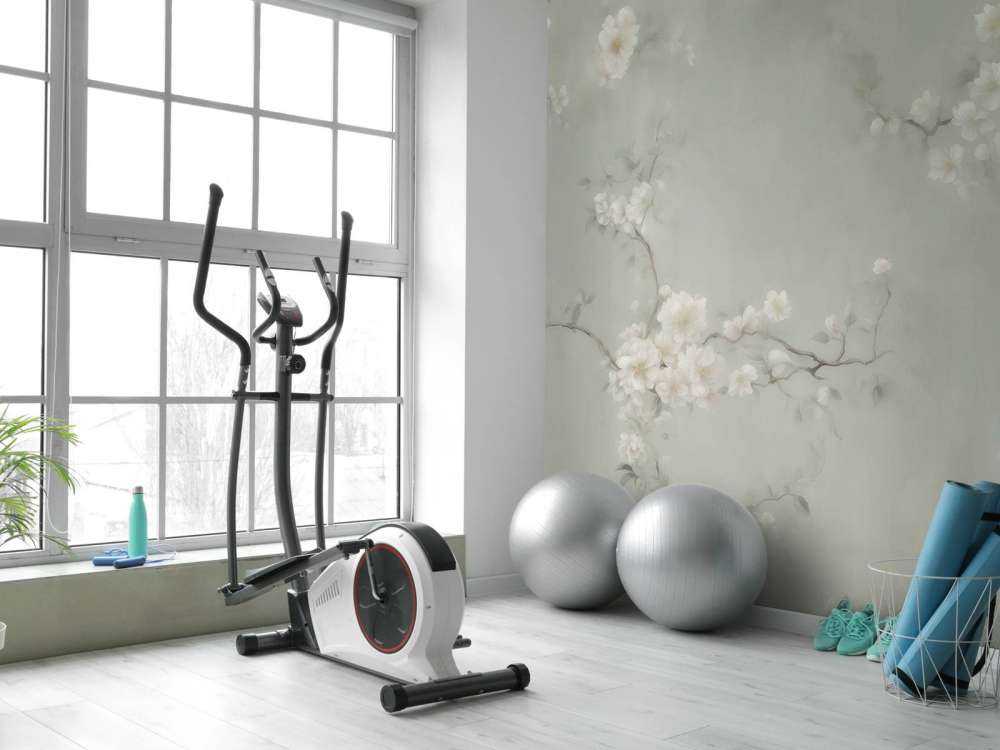 Lovely Branches of Flowers Green