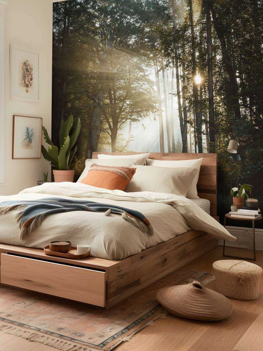 Stralend Ochtendlicht door het Bos