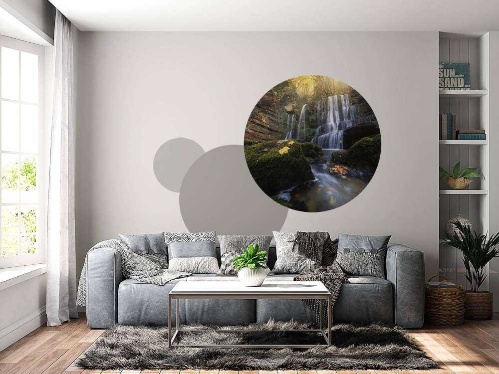 Herfstwaterval in het Woud