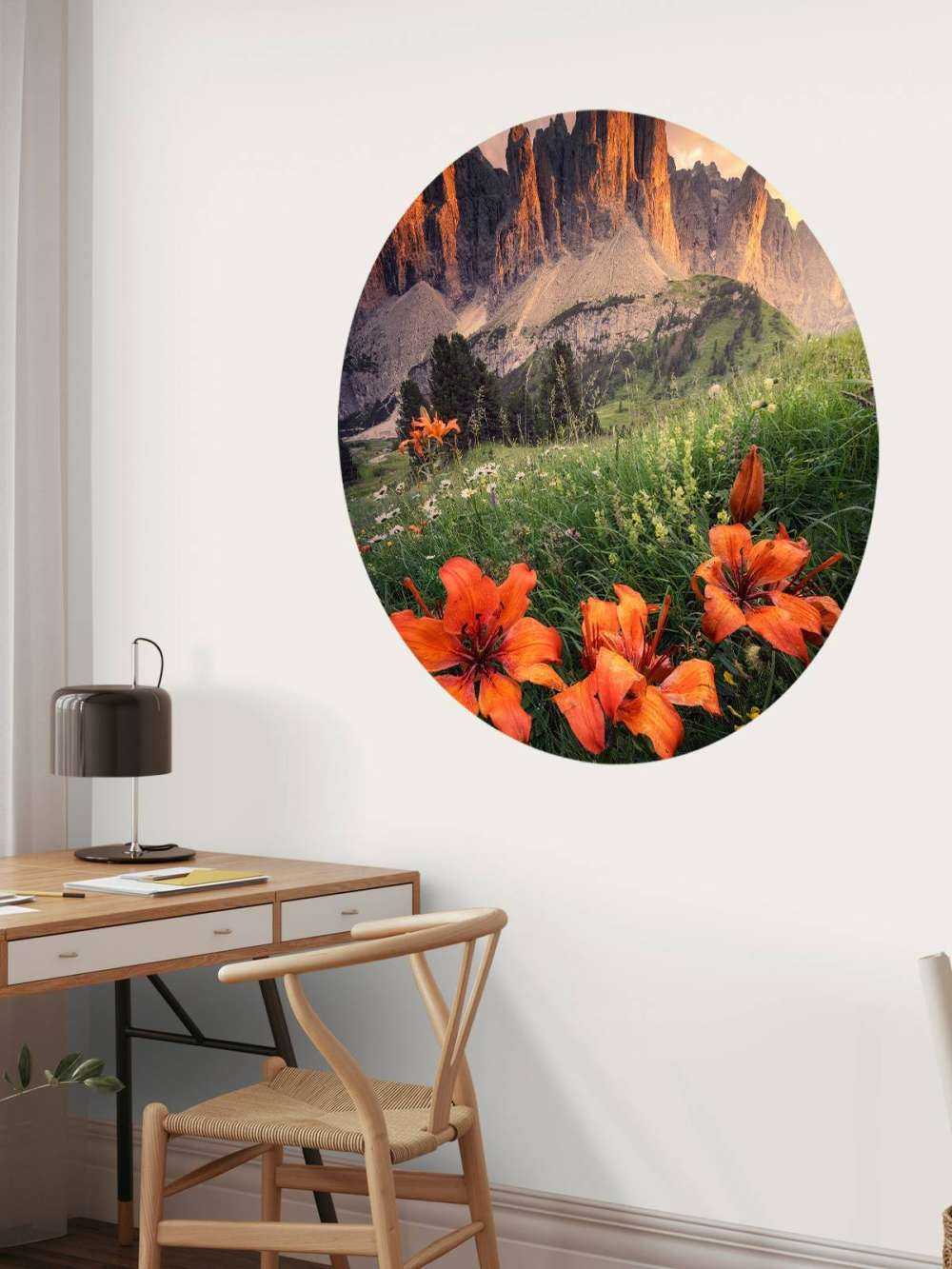 Zomergloed in de Alpen