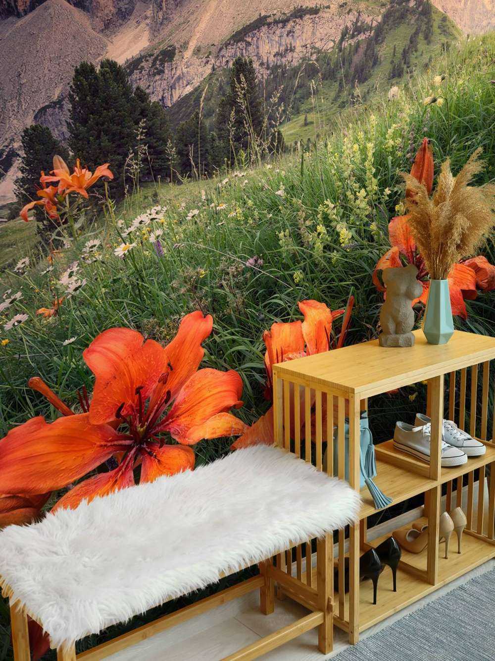 Zomergloed in de Alpen