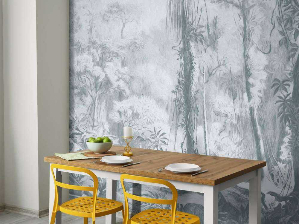 Tropic forest - blue