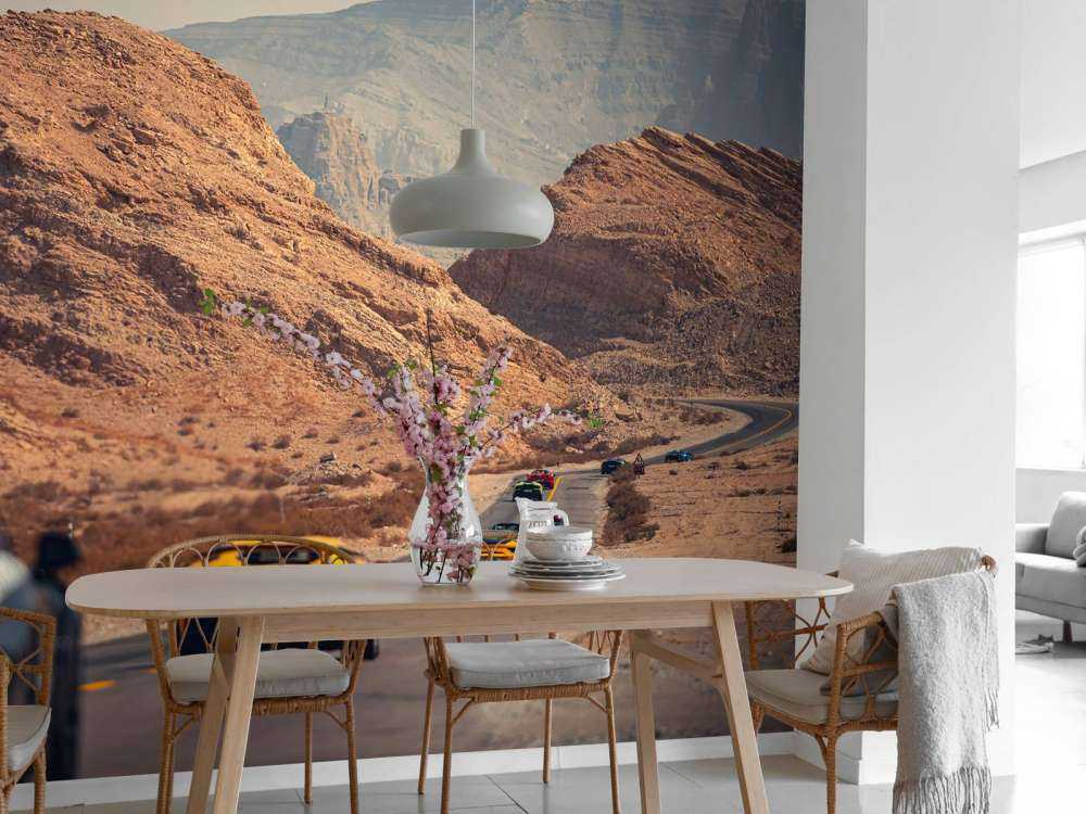 Supercars door de woestijn