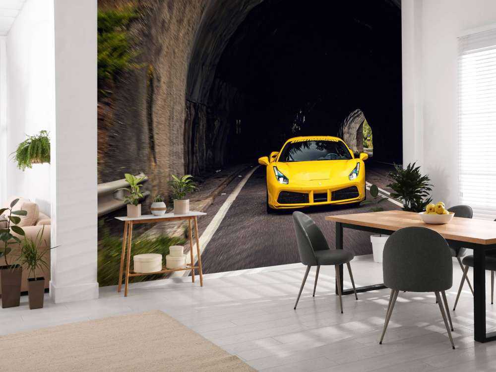 Ferrari 488 GTB op bergroute