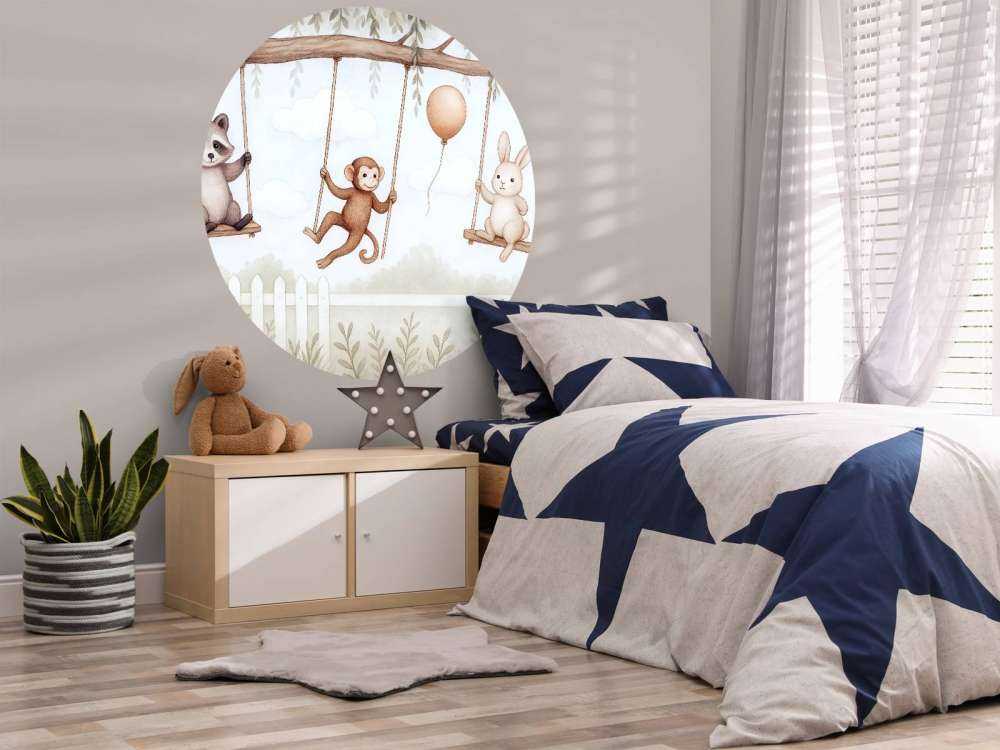 Schommelpret met bosvriendjes