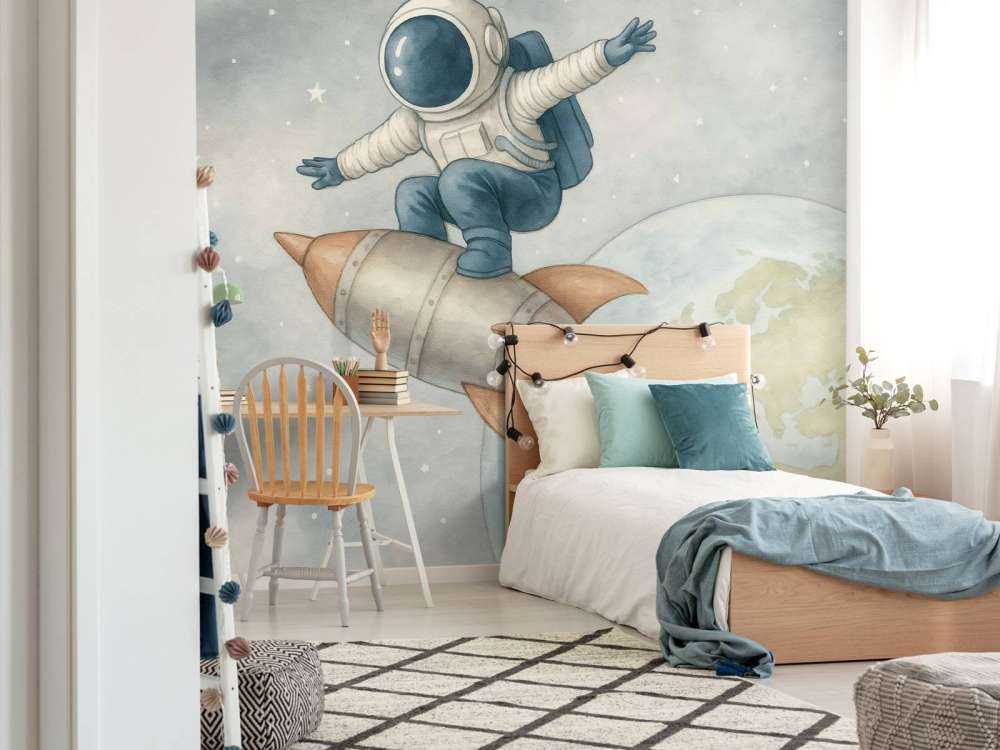 Ruimteavontuur boven de aarde